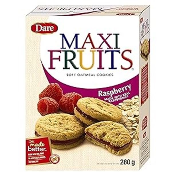 NEW 4 BOXES OF MAXI FRUITS SOFT OATMEAL COOKIES