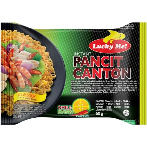 NEW CASE WITH 72 BAGS OF LUCKY ME PANCIT CANTON