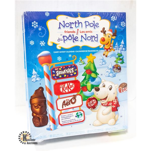 4 NEW CANDY ADVENT CALENDARS - 96 PIECES OF