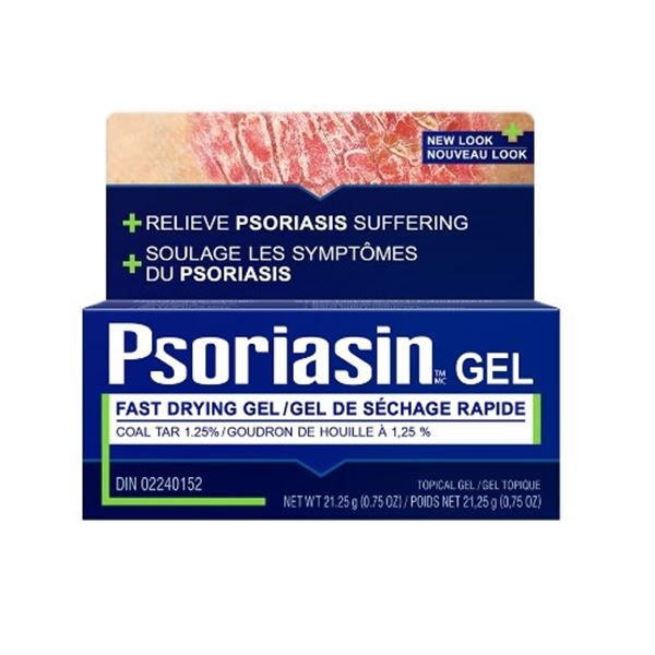 3 NEW TUBES OF PSORIASIN GEL - 21.25G PER TUBE