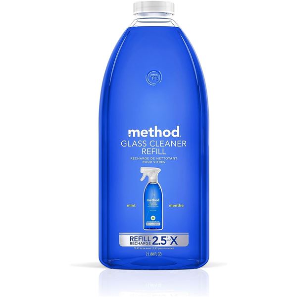 NEW 2L BOTTLE OF METHOD GLASS CLEANER