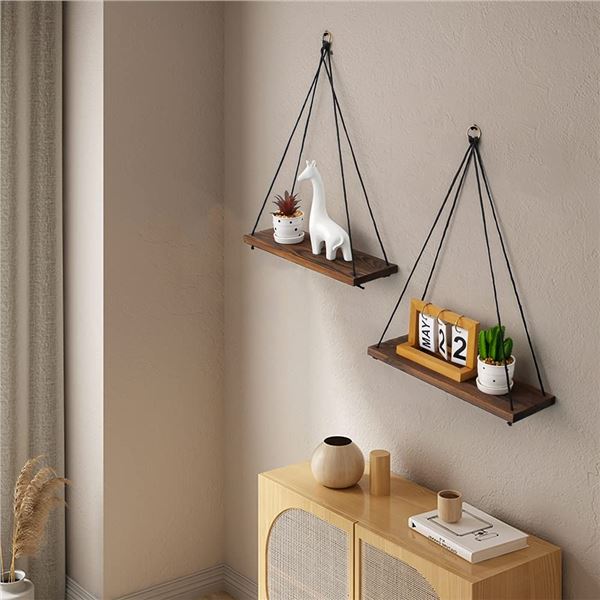 NEW SET OF AZL1 LIFE CONCEPT WALL HANGING SHELVES