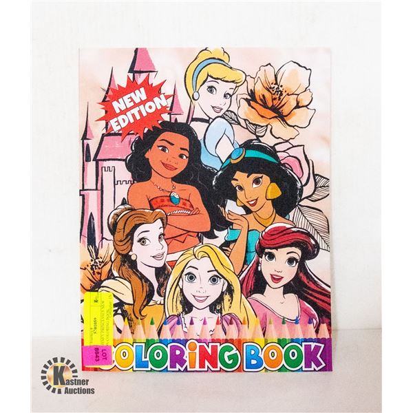 NEW DISNEY PRINCESSES NEW EDITION COLORING BOOK