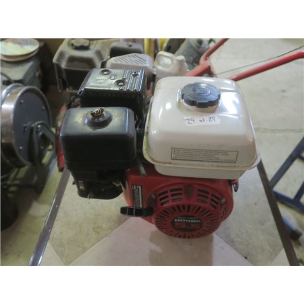 Honda 5.5HP GX160 gas engine - has compression