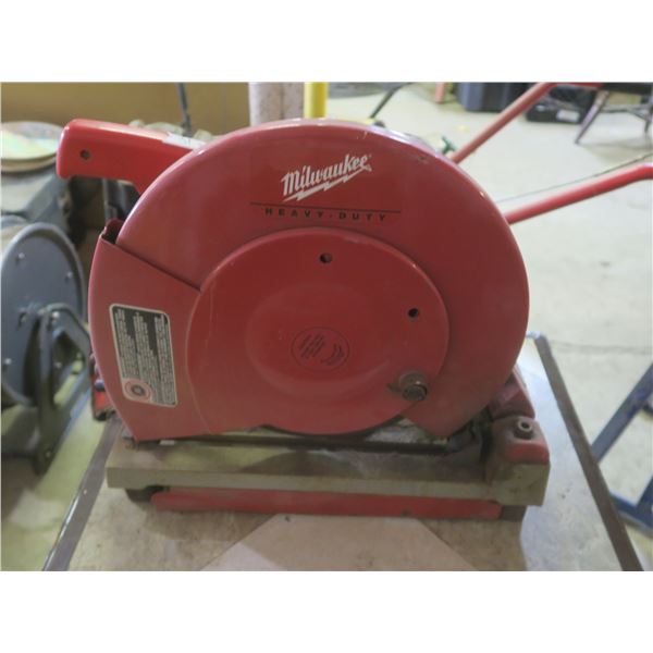Milwaukee HD 14" cutoff saw