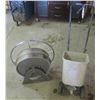 Image 1 : seed spreader and hose reel