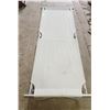 Image 4 : President's Choice (PC), white folding camping cot/bed