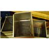 Image 2 : 10 stainless steel wall storage boxes 8X10 X7" each