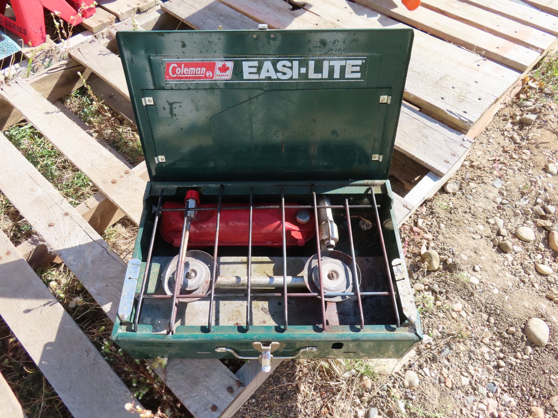 coleman easy light stove Schmalz Auctions