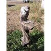 Image 1 : 28" squirell statue plaster heavy yard ornament
