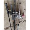 Image 5 : fishing rods three regular and one with steel wire