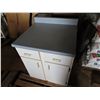 Image 5 : White bottom cabinets complete set