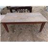 Image 3 : aged wooden furniture great for shop or camping