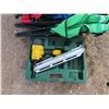 Image 2 : roofing nailer with case and three fold out chairs