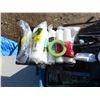 Image 2 : Painters Tote - Filled with: sandpaper/tape/rollers new in package/ trays & inserts/rollers & brushe