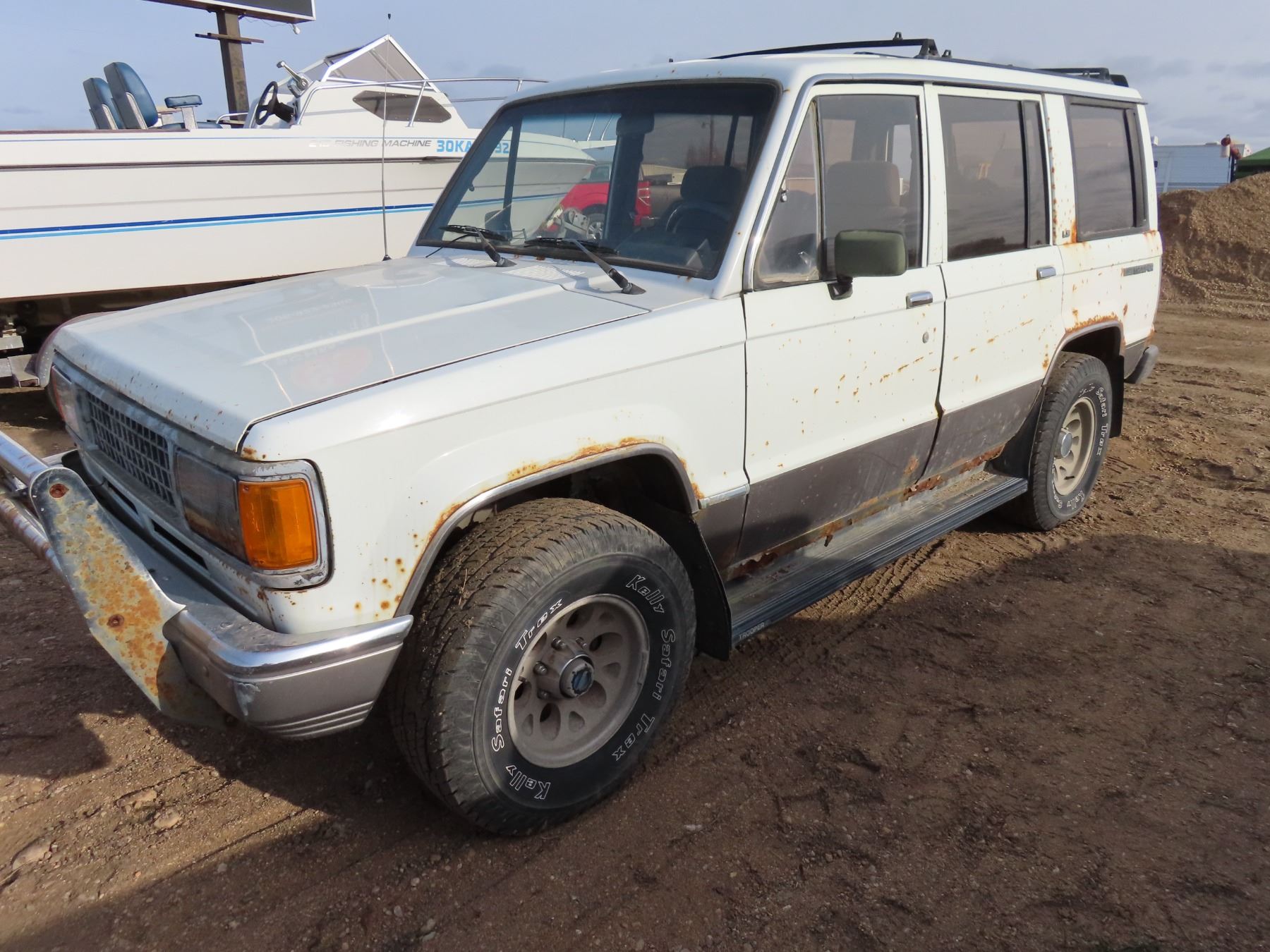 1989, ISUZU TROOPER 4WD JACCH58E2K7702381
