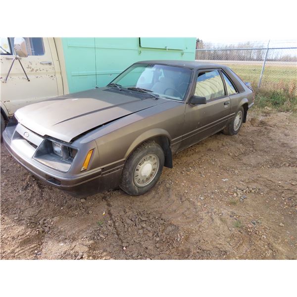 1986, FORD MUSTANG LX 1FABP28A7GF268912