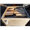 Image 3 : home made solid wood box filled with seasoned firewood