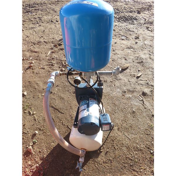 berkley pressure pump and diaphram water system only builds 30 lbs of pressure