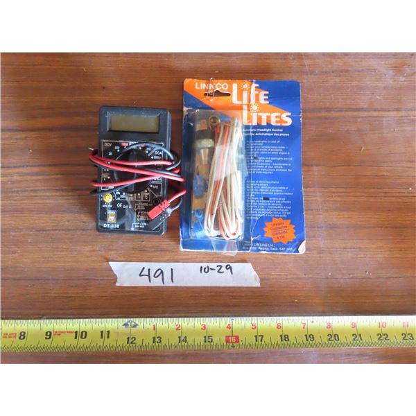 multimeter works , life lite auto headlight controls