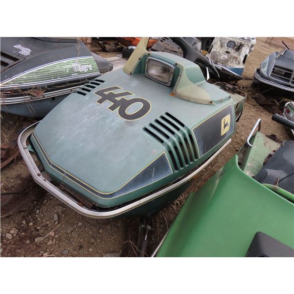 John Deere 440 cyclone restoration project