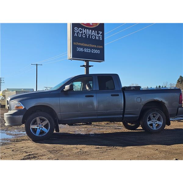 2009, DODGE RAM 1500 QUAD CAB 4WD 1D3HV18T69S726320