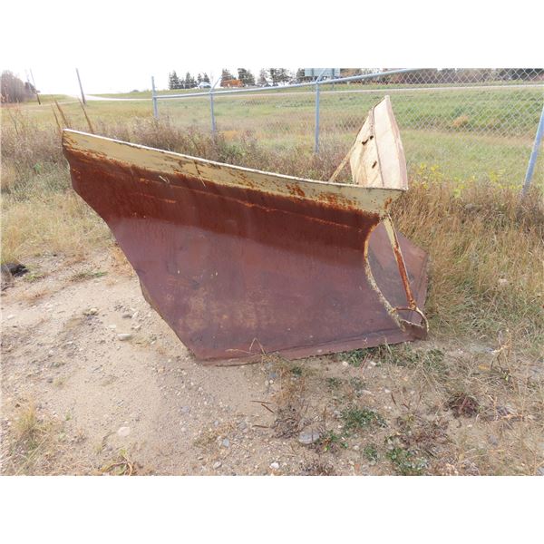 Large v blade plow blade heavy duty