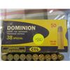 Image 2 : Dominion 38 special 158 gr. Bullets - box of 50