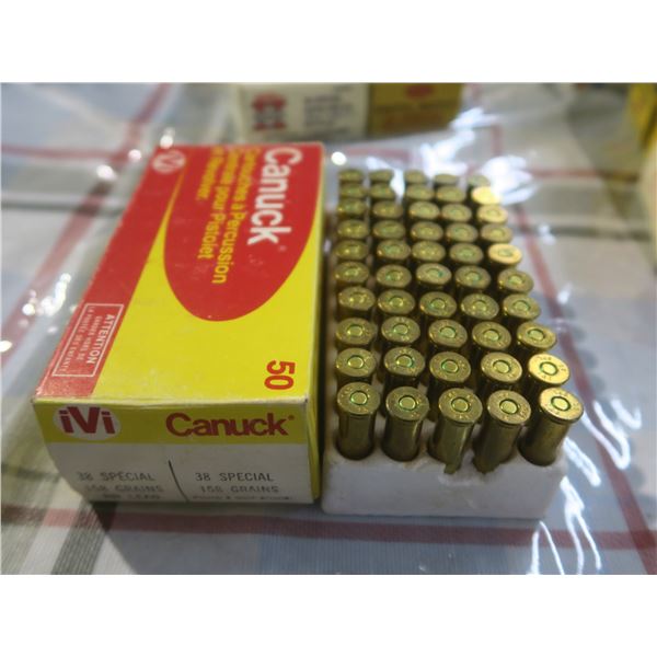 Canuck 38 special 158 gr. Bullets - box of 50