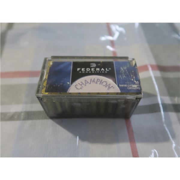 Federal 22. win mag 40gr. FMJ bullets - box of 50