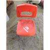 Image 1 : orange school chair