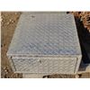 Image 1 : Metal storage box 18.75"x8.5"x19.5" - has key
