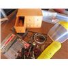 Image 3 : misc bolts , marets air hose safety shield , glasses nails and bolt box