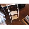 Image 3 : wooden stool bench and step ladder