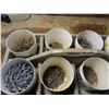 Image 3 : toolbox with 8 pails of nailsmisc