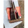 Image 2 : push broom , metal shovel , winter brush , plastic broom