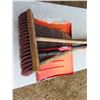 Image 3 : push broom , metal shovel , winter brush , plastic broom