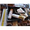 Image 2 : assorted hardware - door handles, paint tray, paint rollers, etc.