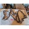Image 1 : Chunk of Chain with Hook on End -Approximately 10' in Length