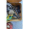 Image 6 : Tote of Misc Hardware- Some Brand New in Package- Some Loose Bags - Some Mixed together- O rings- Li
