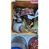 Image 7 : Tote of Misc Hardware- Some Brand New in Package- Some Loose Bags - Some Mixed together- O rings- Li