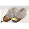 SIZE 9 SHEEPSKIN LINED NATIVE MADE HIDE