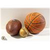 Image 1 : VINTAGE NBA BASKETBALL & WILSON FOOTBALL