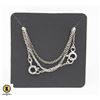 Image 1 : #18-STERLING SILVER NECKLACE 18"/2 PCS