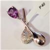 Image 1 : JP1027-338 SILVER AMETHYST PENDANT