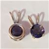 Image 1 : JP1027-350 SILVER LOT OF 2 IOLITE PENDANTS
