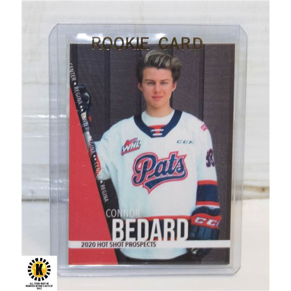 CONNOR BEDARD HOT PROSPECTS ROOKIE CARD