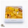 Image 1 : #93-NATURAL YELLOW AGATE ROUGHT 98.50CT
