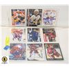 Image 1 : PAGE OF 9 SIGNED HOCKEY CARDS- UNAUTHENTICATED