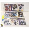 Image 1 : PAGE OF 9 SIGNED HOCKEY CARDS- UNAUTHENTICATED